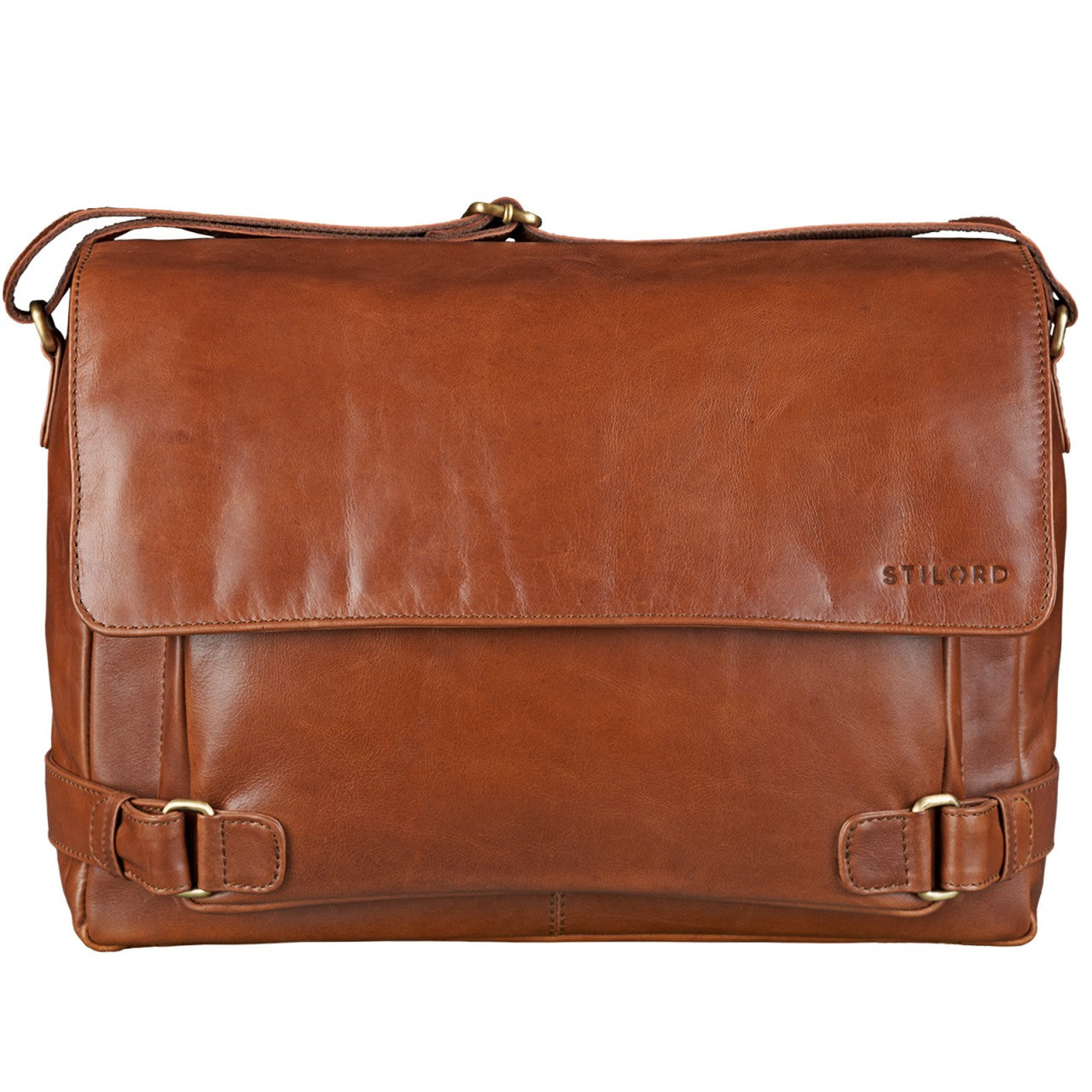 Retro Schultertasche Leder