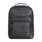 Lederrucksack Groß schwarz
