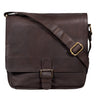 "Timo" Vintage Messenger Bag Leather small