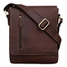 „Easton“ Malá Messenger Taška Z Prvé Kůže Vintage Taška Na Rameno