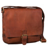 "Timo" Vintage Messenger Bag Leather small