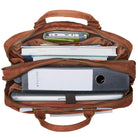 Klassische Bürotasche braun