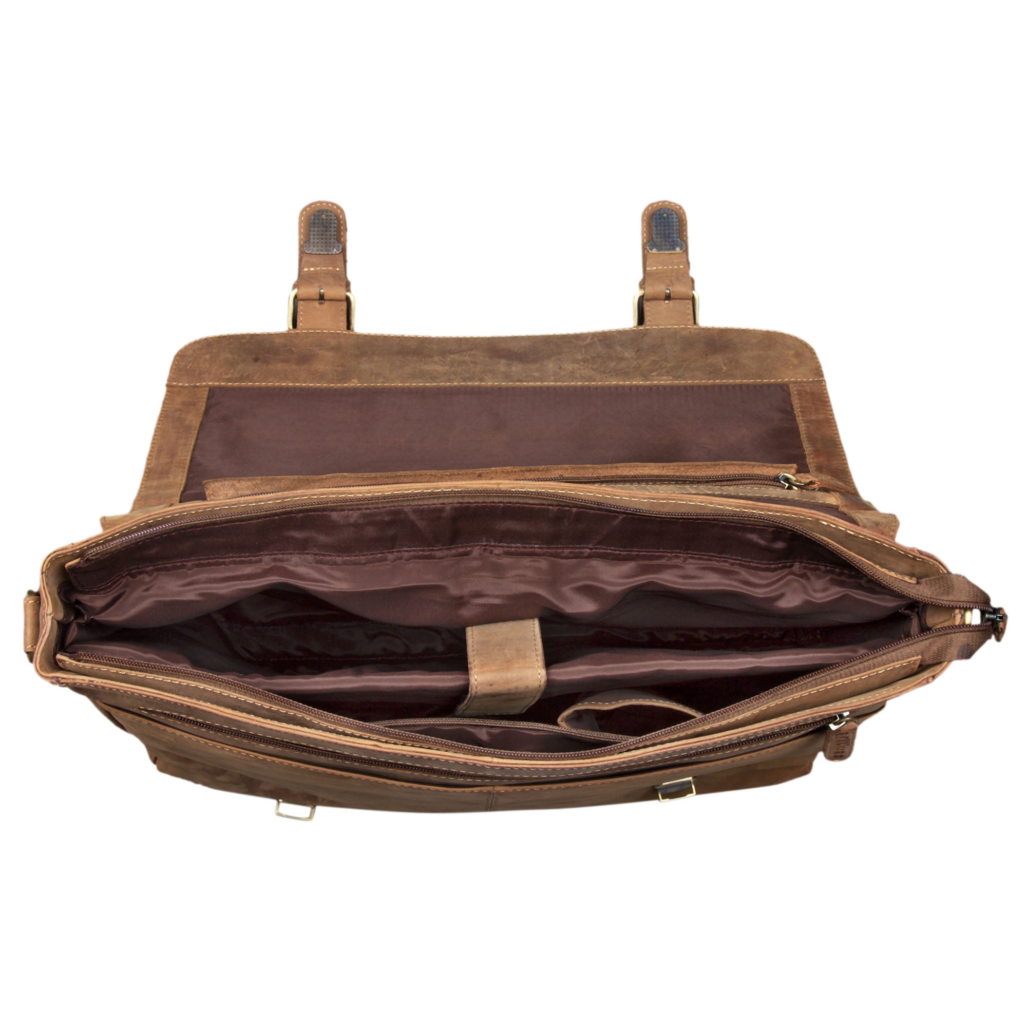Leder Laptoptasche 15.6 Zoll Vintage