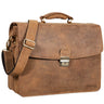 B-Stock "Loris" Klasická kožená aktovka velká