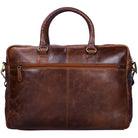 Leder Aktentasche elegant schmal
