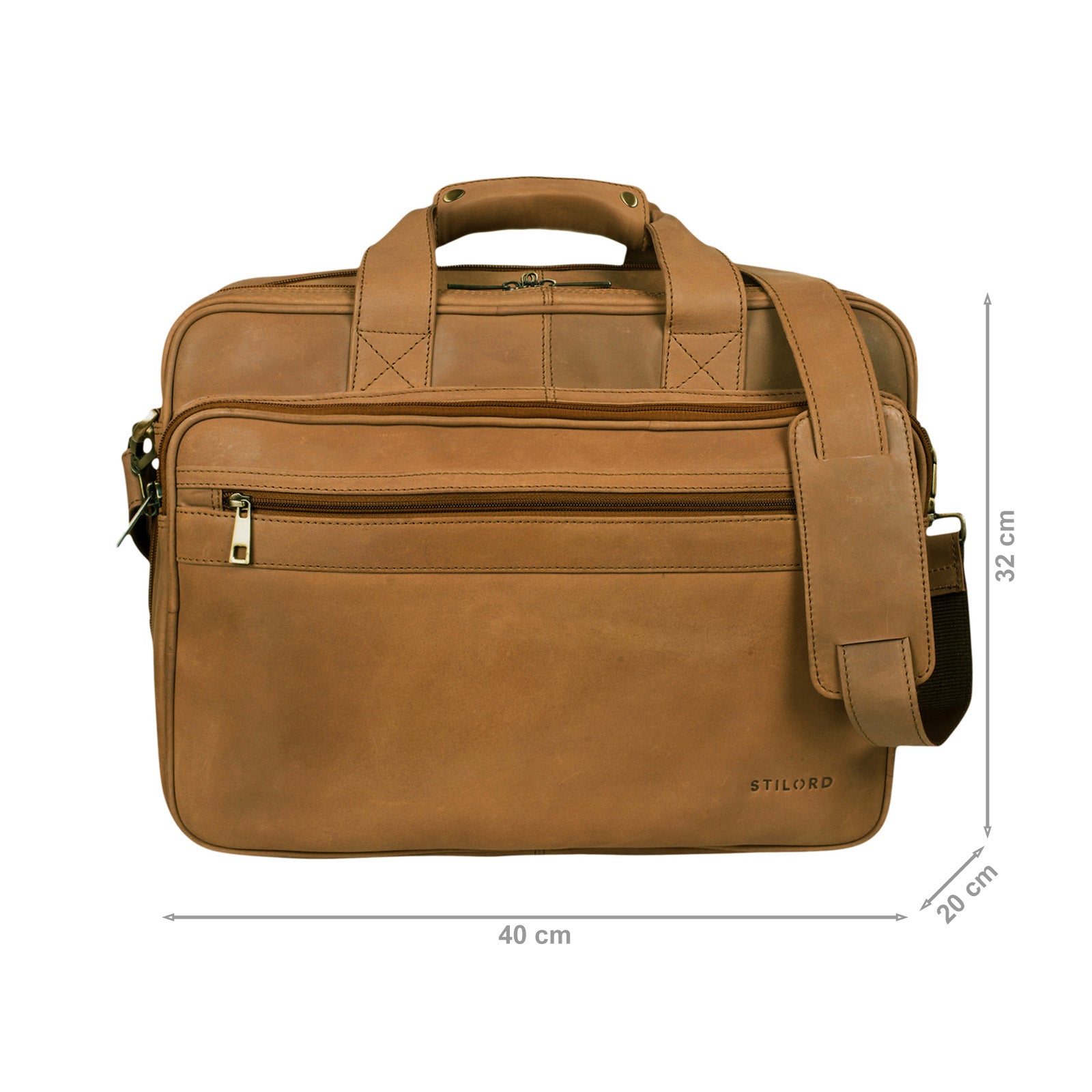 Vintage Leder Umhängetasche