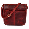 "Lucy" Dámská kožená crossbody kabelka