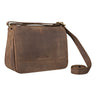 "Malou" Elegantní Kožená Kabelka Dámská - Vintage Crossbody Taška