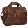Vintage Leder Aktentasche braun