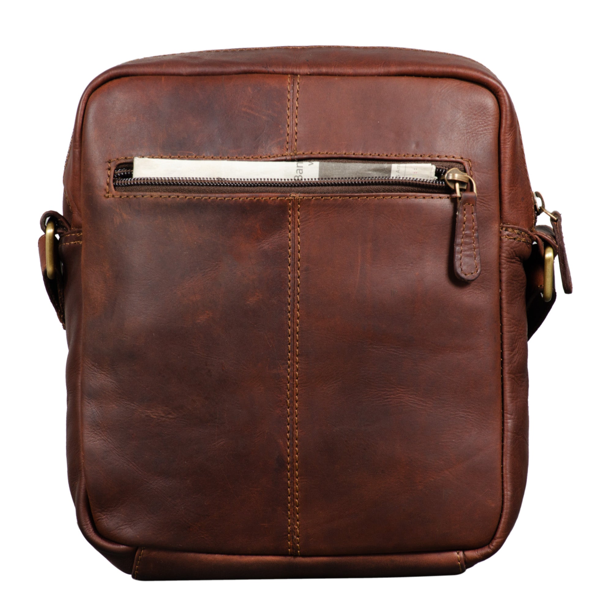 Herrentasche Leder Vintage Braun