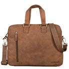 Herren Damen Leder Schultertasche Vintage