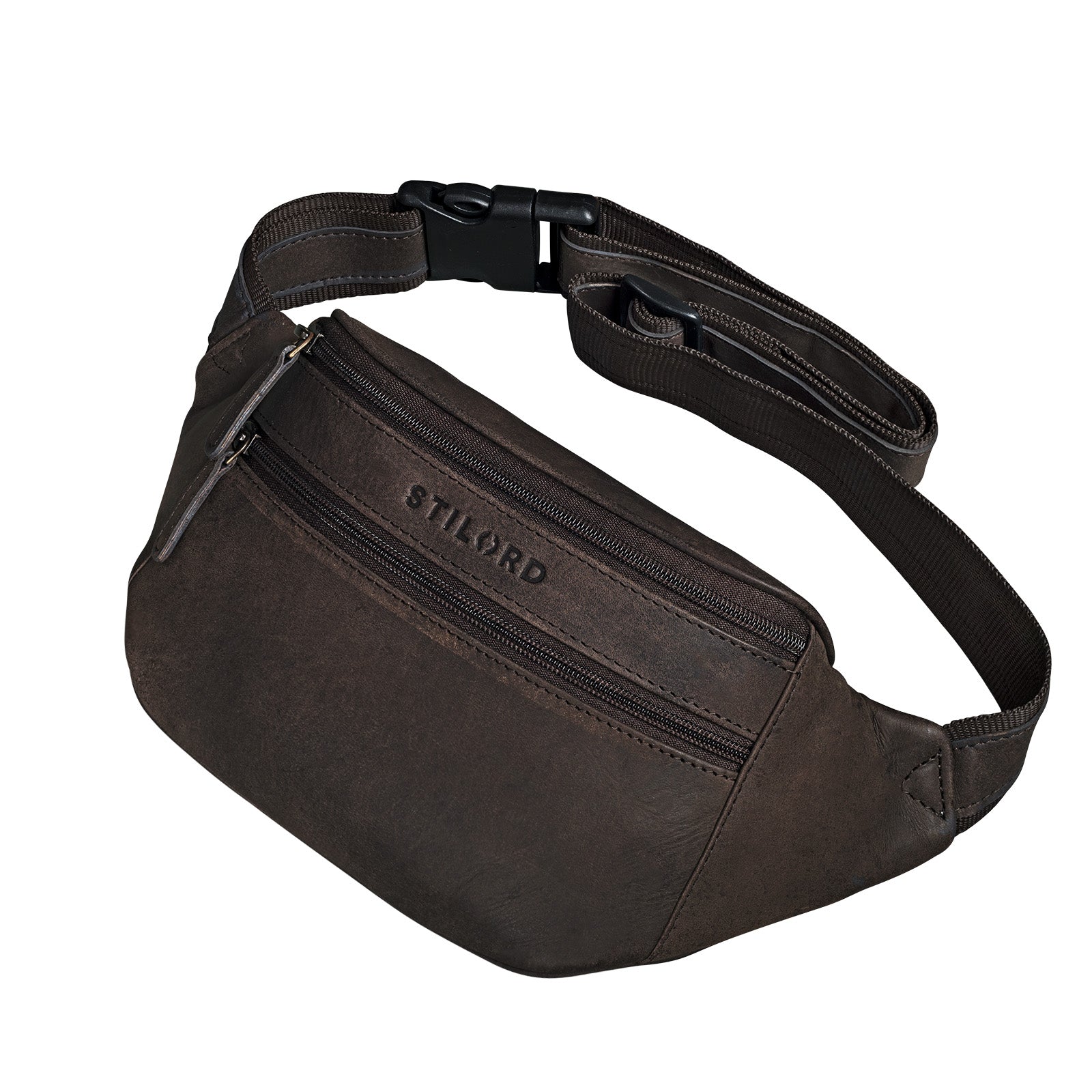 Unisex Brusttasche Leder