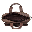 Vintage Business Ledertasche mit 15.6 Zoll Laptopfach