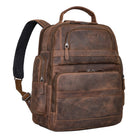 Leder Rucksack Braun Herren Business Backpack