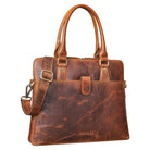 Damen Crossbody Bag Leder braun