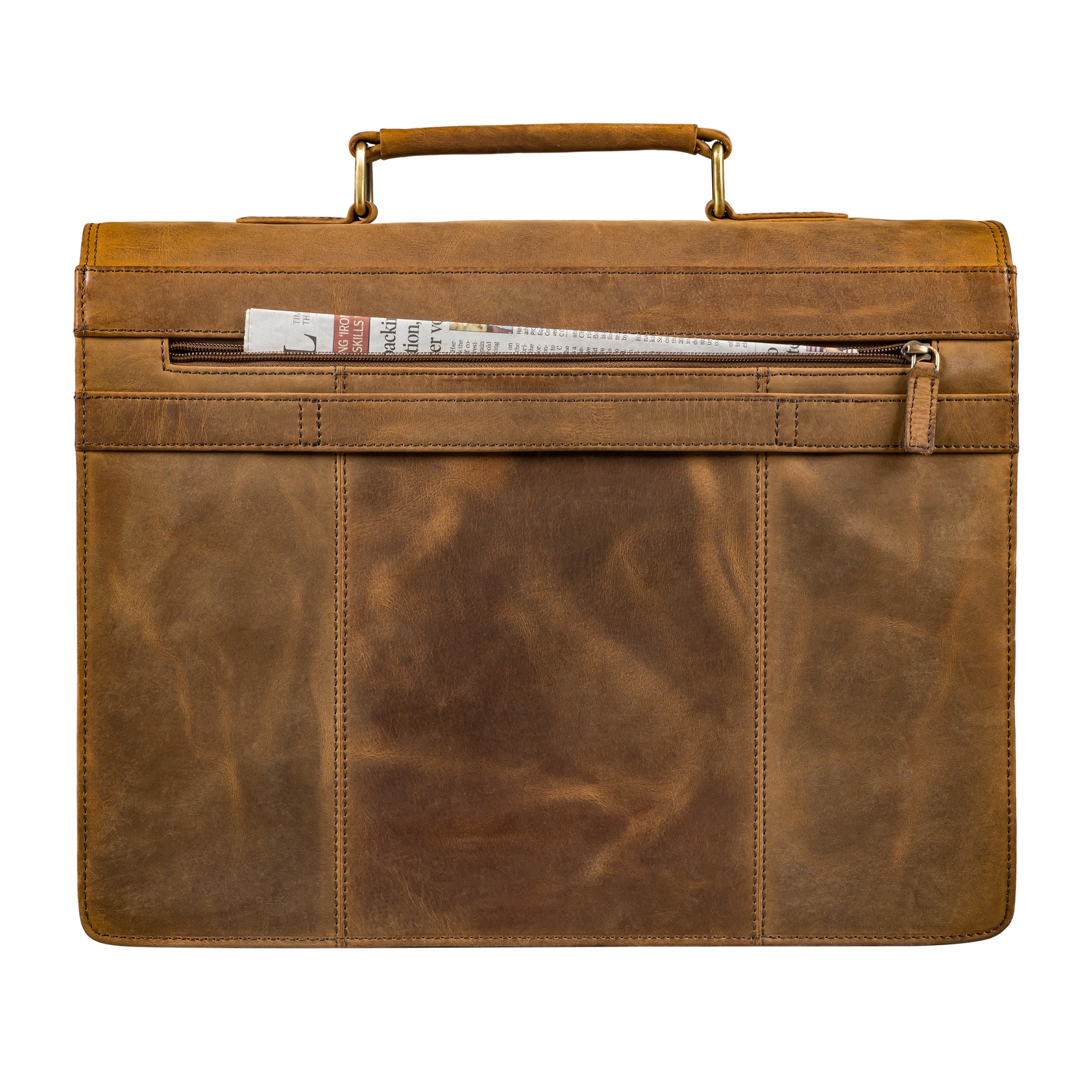 Herren Business Tasche Leder braun