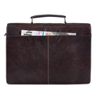 Vintage Businesstasche Leder Laptopfach
