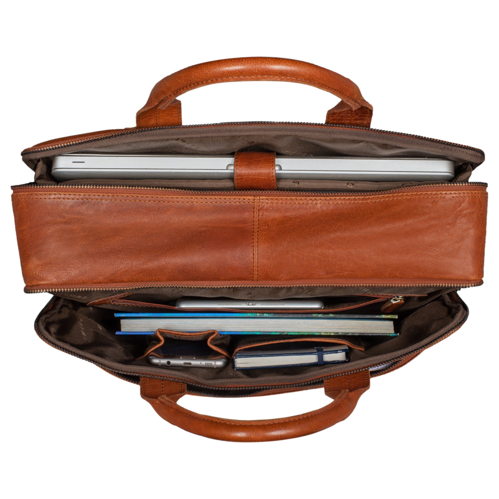 Herren Ledertasche Groß