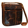 "Lucy" Dámská kožená crossbody kabelka