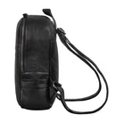 Lederrucksack klein schwarz
