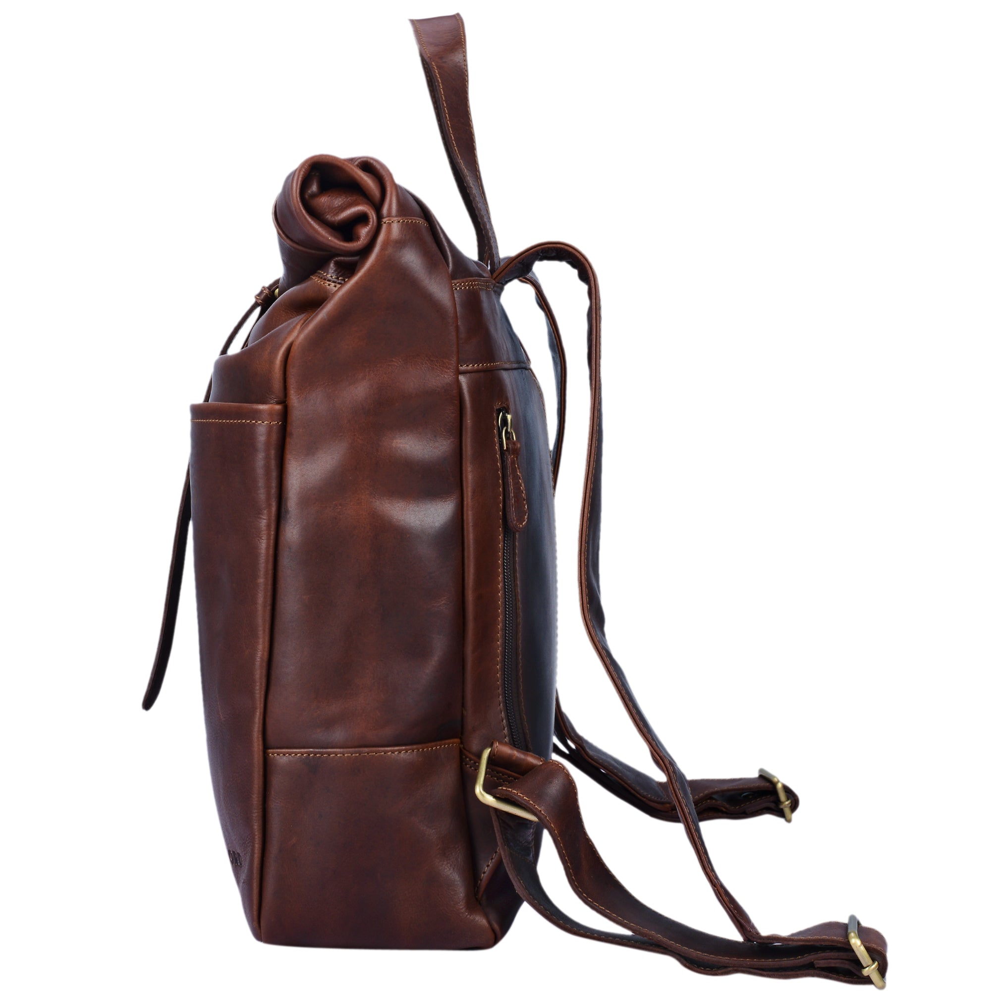 XL Daypack Leder Vintage