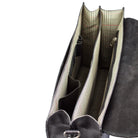 Ledertasche Schwarz