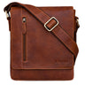 „Easton“ Malá Messenger Taška Z Prvé Kůže Vintage Taška Na Rameno