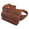 "Atlanta" Vintage Fanny Pack z pravé kůže