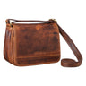"Malou" Elegantní Kožená Kabelka Dámská - Vintage Crossbody Taška