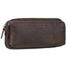 Leder Etui Mäppchen Braun