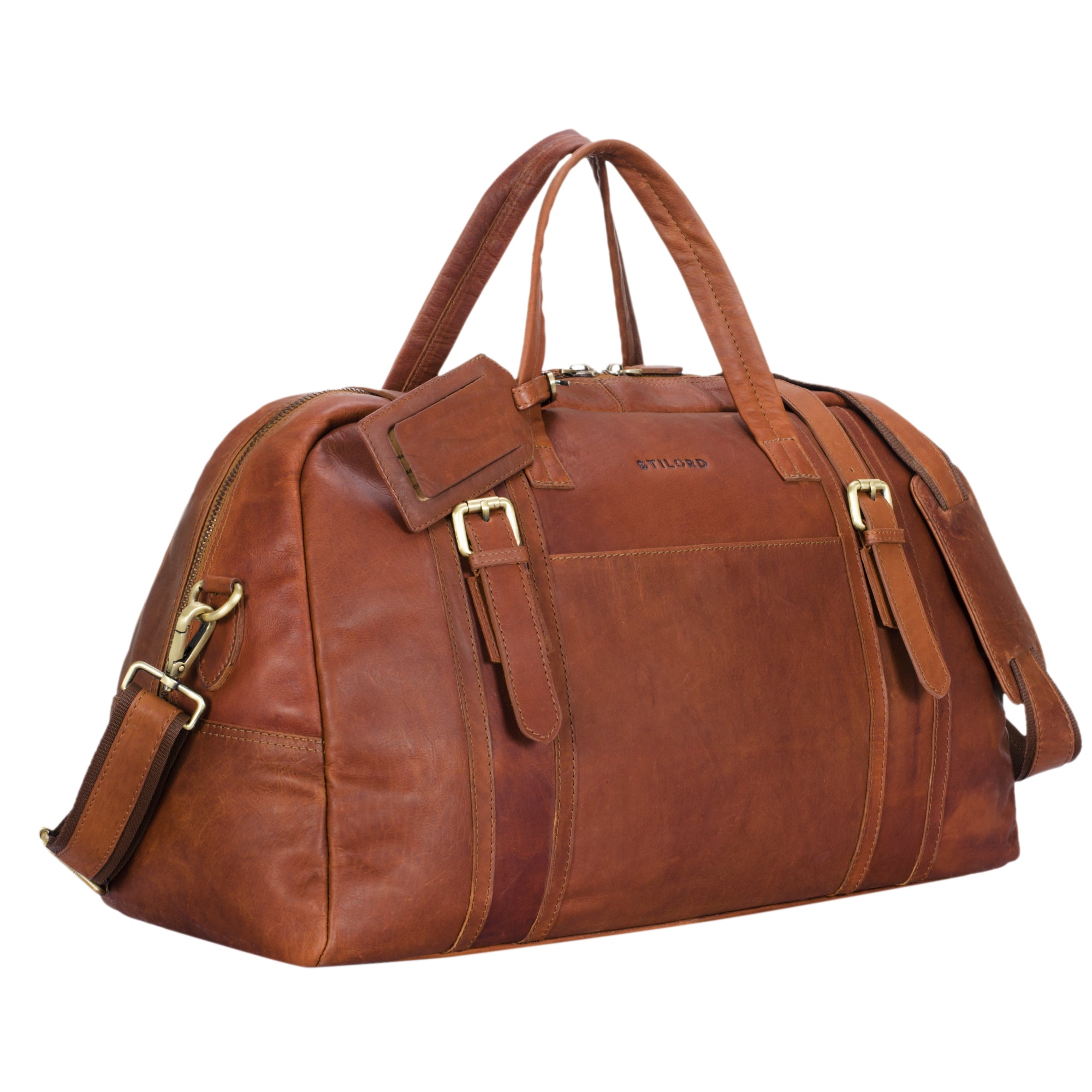 Leder Reisetasche Vintage XL