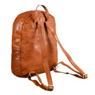 Leder Unirucksack Frauen braun
