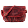 "Esther" Dámská Kožená Kabelka, Vintage Styl, Crossbody Taška
