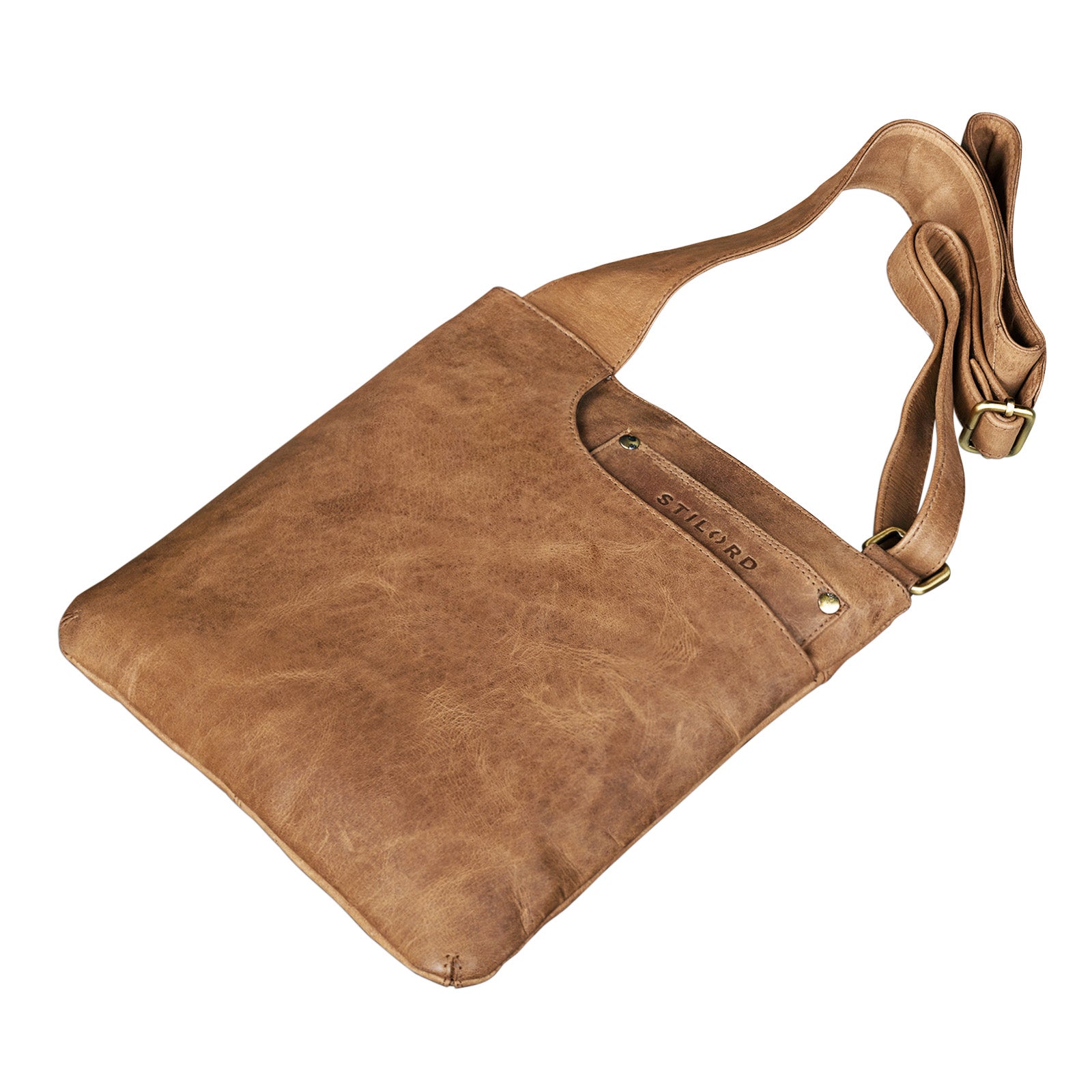 Ausgehtasche Leder braun