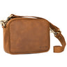 "Tamika" Kožená Crossbody Kabelka Dámská s Širokým Popruhem