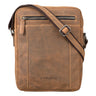 "Fox" Pánská Kožená Vintage Messenger Taška Malá a Stylová
