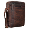 "Fox" Pánská Kožená Vintage Messenger Taška Malá a Stylová