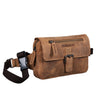 "Ian" Fanny Pack Leather Men