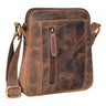 "Emerson" Malá Pánská Kožená Taška přes Rameno Crossbody Taška