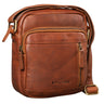 Braune Herrentasche Umhängetasche Leder