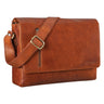 "Davis" Messenger Taška Kožená 13" Laptop – Vintage Umháněčka