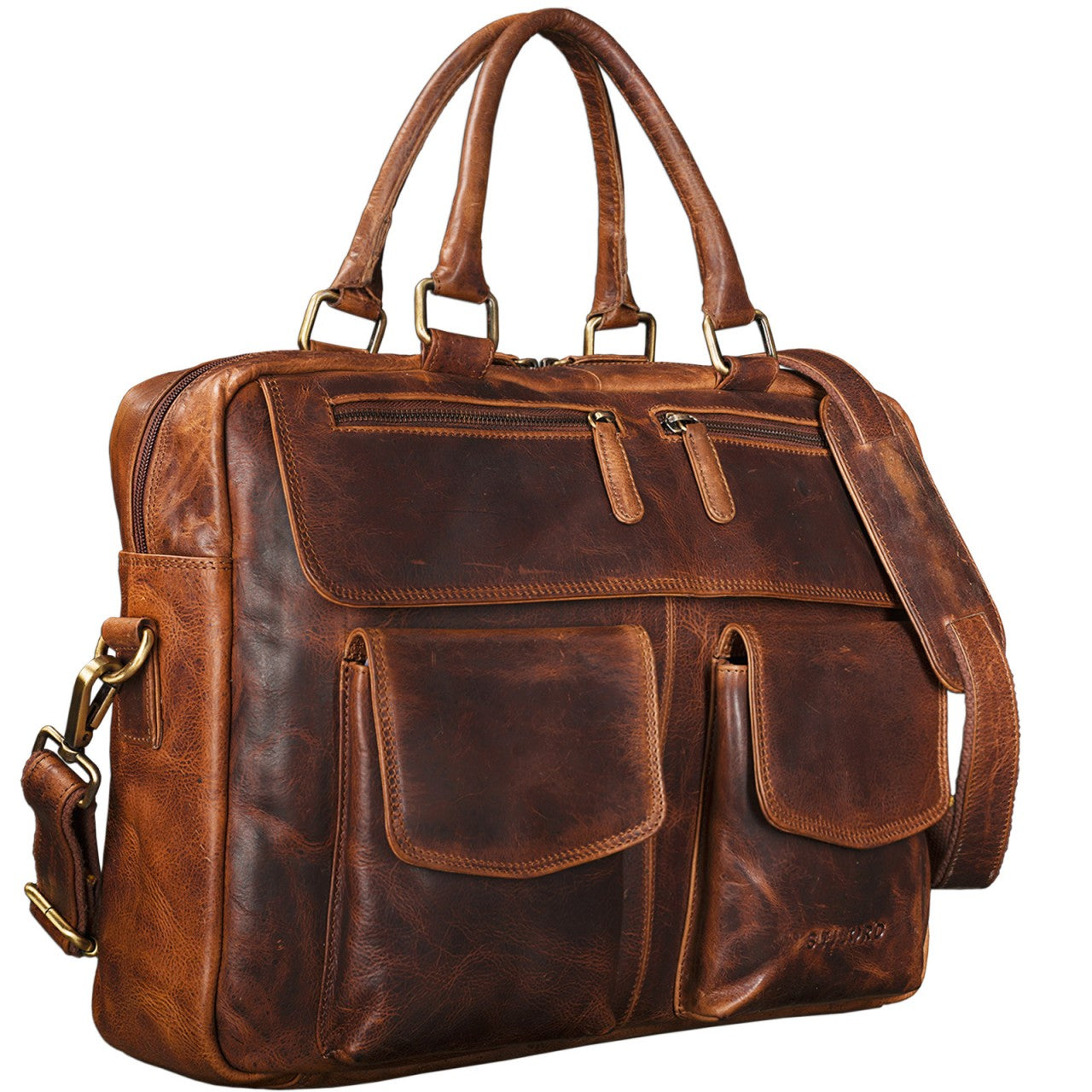 Vintagetasche Leder 