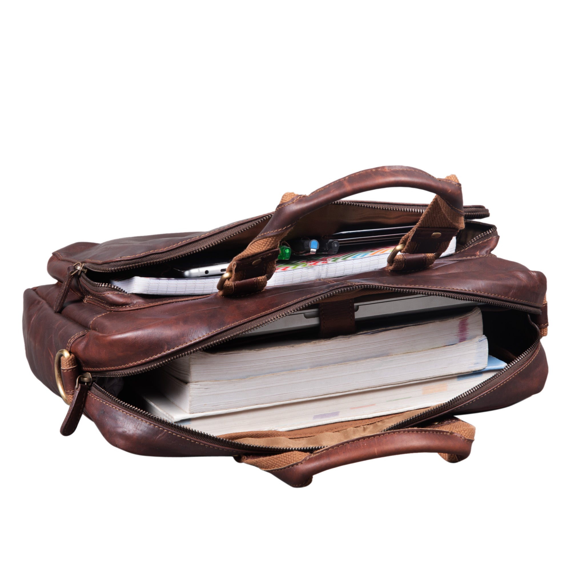 Herrentasche Business Leder braun