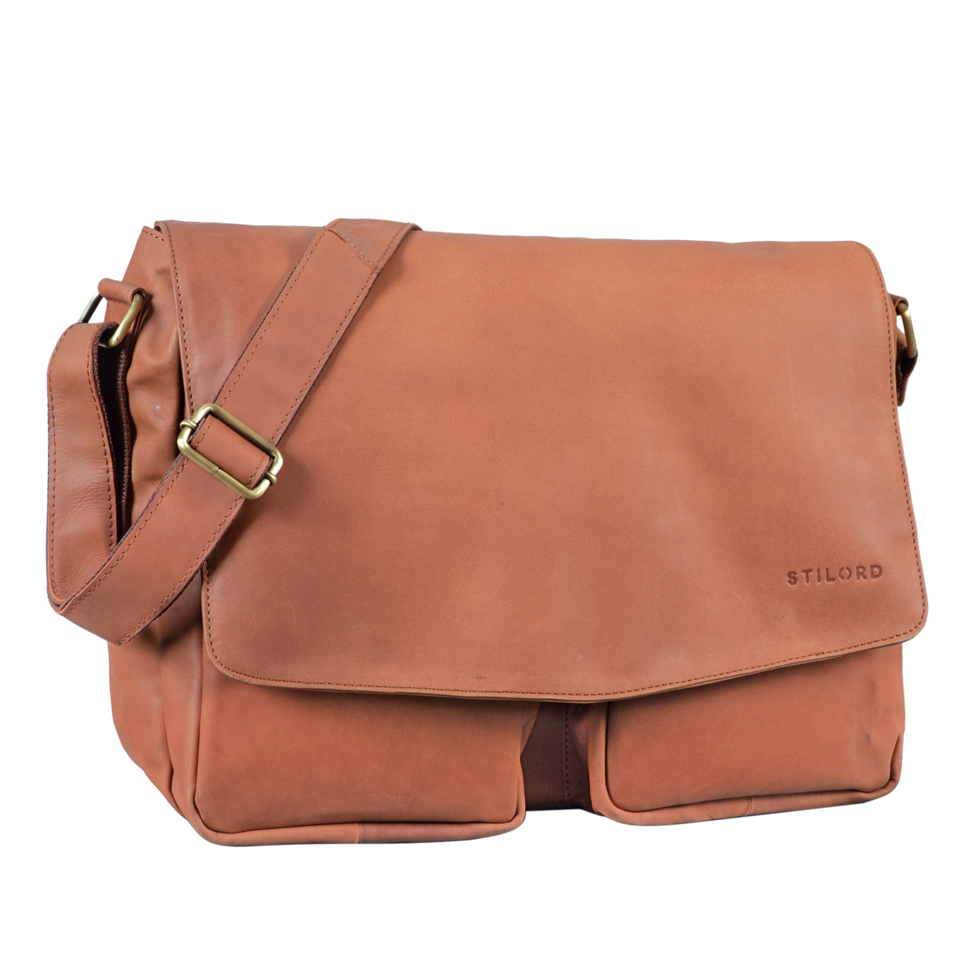 Aktentasche Leder Vintage groß
