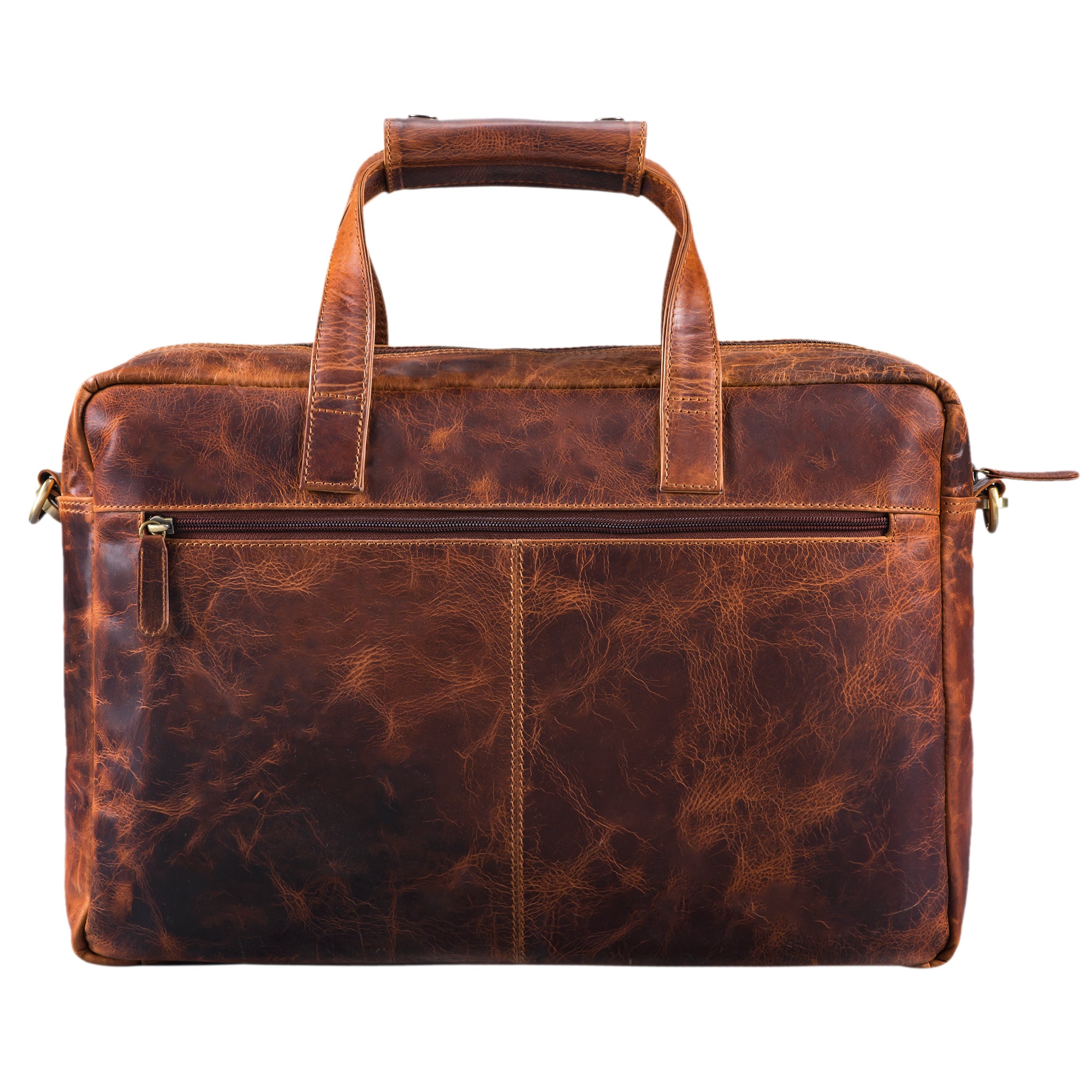 Vintage Laptoptasche Herren braun