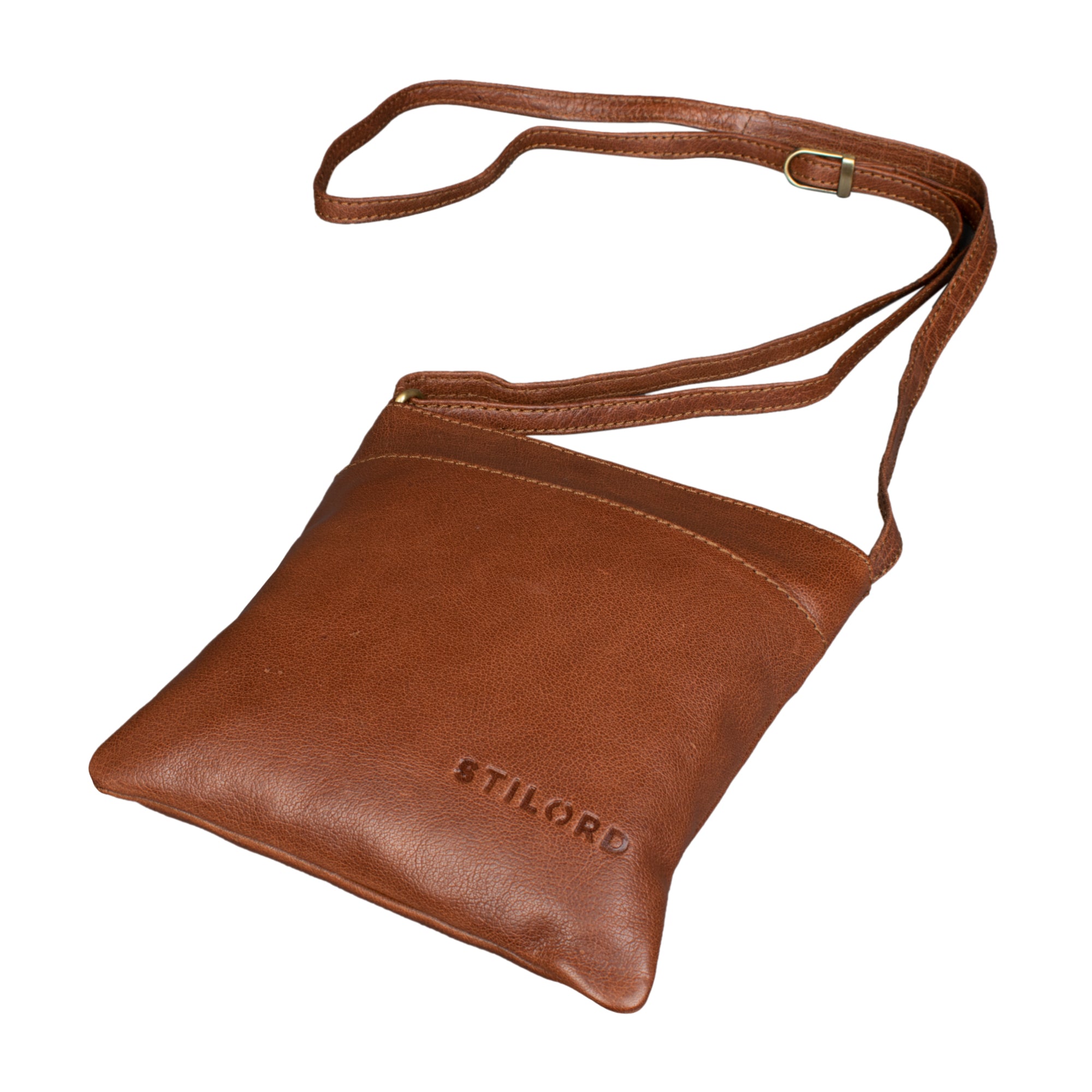 Kleine Schultertasche Leder