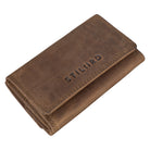 Vintage Lederetui Damen braun