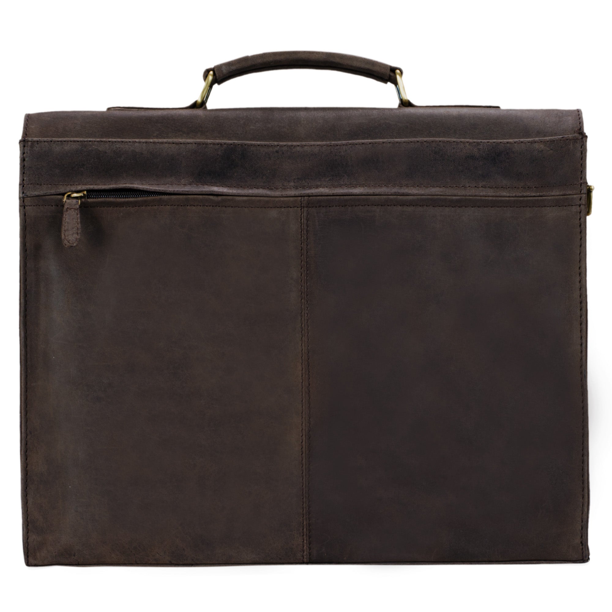 Umhänge Ledertasche braun