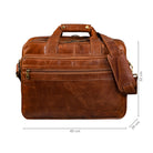 Lehrertasche Herren Leder braun