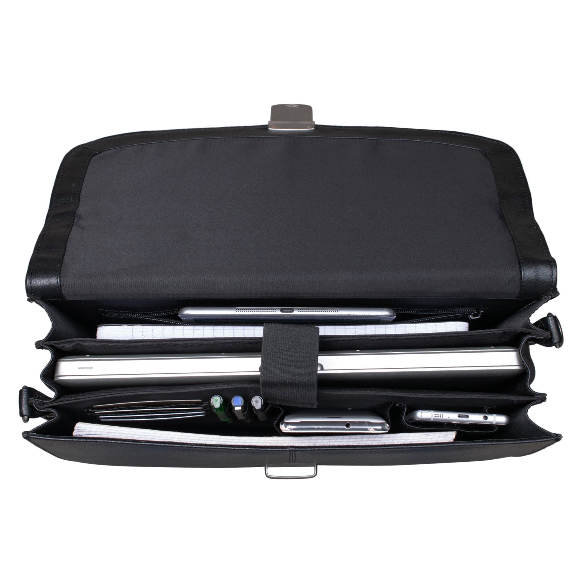 Große Bürotasche Leder